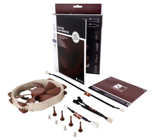 Noctua NF-A15 PWM Ventilador para Caja 140mm, 1200 RPM, 19.2 dB(A), 115.5 m³/h, PWM