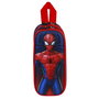 Karactermania Estuche Portatodo Doble 3D Spiderman Solid Azul Poliéster/EVA 22x8x9.5 cm