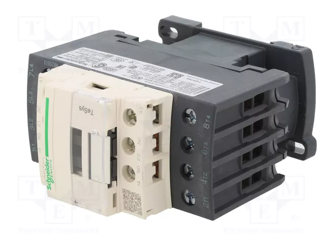 SCHNEIDER ELECTRIC LC1DT32P7 TeSys D Contactor 4-polar 32A 230VAC