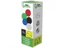Liderpapel Imán para pizarra magnética Ecouse PP reciclado, 25 mm, caja 10 unidades