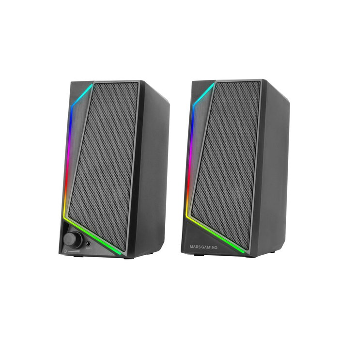 Mars Gaming MS72 Altavoces Gaming RGB 15W Negro Mars Gaming MS72 Altavoces Gaming RGB 15W Negro
