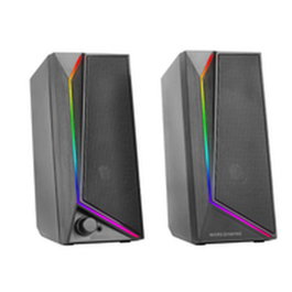 MARS GAMING MS72 Altavoces Gaming RGB 15W Negro