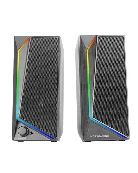 Mars Gaming MS72 Altavoces Gaming RGB 15W Negro Mars Gaming MS72 Altavoces Gaming RGB 15W Negro