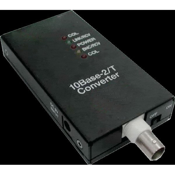 ALLNET ALL0500v3 Medienkonverter 10BASE-T a 10BASE2 BNC, Alimentación DC 12V ALLNET ALL0500v3 Medienkonverter 10BASE-T a 10BASE2 BNC, Alimentación DC 12V