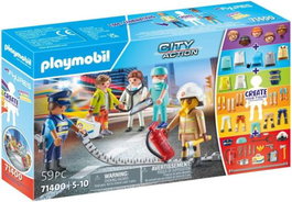 PLAYMOBIL My Figures Equipo de Rescate