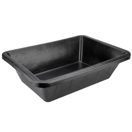 Bellota Gaveta 40 l de Caucho Resistente Negra ø685x505x190 mm Ideal Albañilería