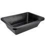 Bellota Gaveta 40 l de Caucho Resistente Negra ø685x505x190 mm Ideal Albañilería