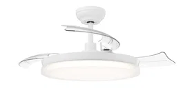 Philips Tynl Ventilador de Techo con Aspas Retráctiles y Luz LED hasta 5500K, 35W