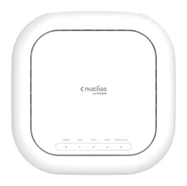 D-Link Nuclias DBA-X2830P AP AX3600 Wi-Fi 6 (802.11ax) Dual Band hasta 3.6 Gbps, PoE, 4 Antenas Internas, Color Blanco