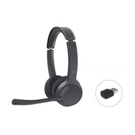 Conceptronic Polona04BA - Auriculares Gaming Inalámbricos Bluetooth 5.3, 44h Autonomía, Cancelación Ruido, Almohadillas Suaves, Negro