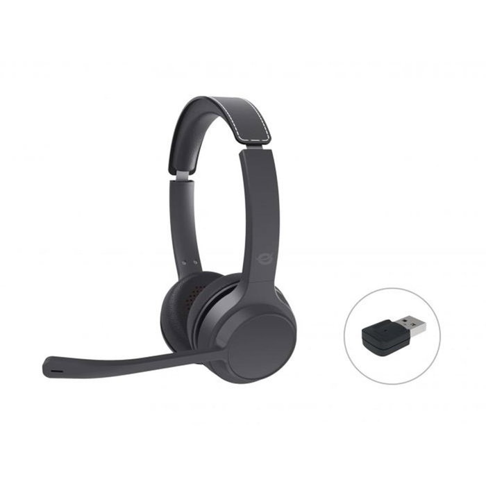 Conceptronic POLONA04BA Auriculares Bluetooth Inalámbricos Negros, Hasta 44 Horas de Autonomía, Micrófono con Cancelación de Ruido, USB-C Conceptronic POLONA04BA Auriculares Bluetooth Inalámbricos Negros, Hasta 44 Horas de Autonomía, Micrófono con Cancelación de Ruido, USB-C