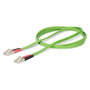 StarTech.com Cable de Fibra Óptica OM5 Multimodo LC a LC Dúplex 2m Verde