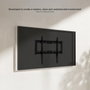 Tooq Soporte Fijo de Pared LP1073F-B para Pantallas 32-70 Pulgadas, Negro