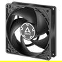 ARCTIC P9 Silent - Ventilador para PC de 92mm (92x92x25mm), 40.7 m³/h, 1900 RPM, 12V, FDB, Negro, 1 Unidad