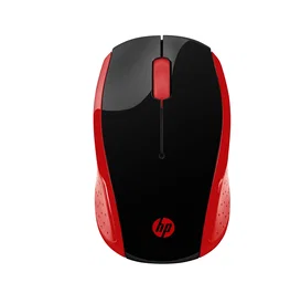 HP Ratón inalámbrico 200 (Rojo imperial)