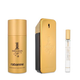 Paco Rabanne Set 1 Million para Hombre (100ml + 150ml + 10ml) PROMO