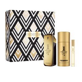 Paco Rabanne Set 1 Million para Hombre (100ml + 150ml + 10ml)