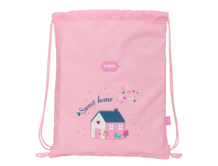 Safta Saco Plano Junior Reciclado Glowlab Kids Sweet Home Safta Saco Plano Junior Reciclado Glowlab Kids Sweet Home