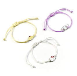 The Carat Shop Pack de 3 Brazaletes Sanrio Hello Kitty, Cinnamoroll y Pompompurin