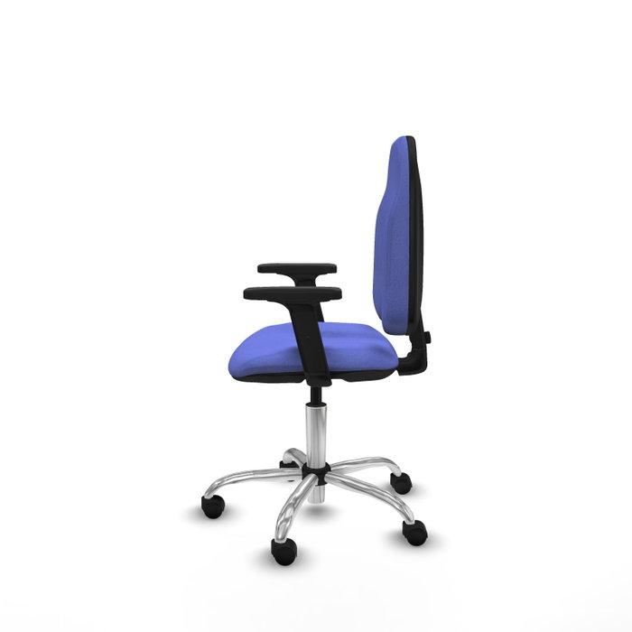PIQUERAS Y CRESPO Silla de oficina Algarra, Azul claro