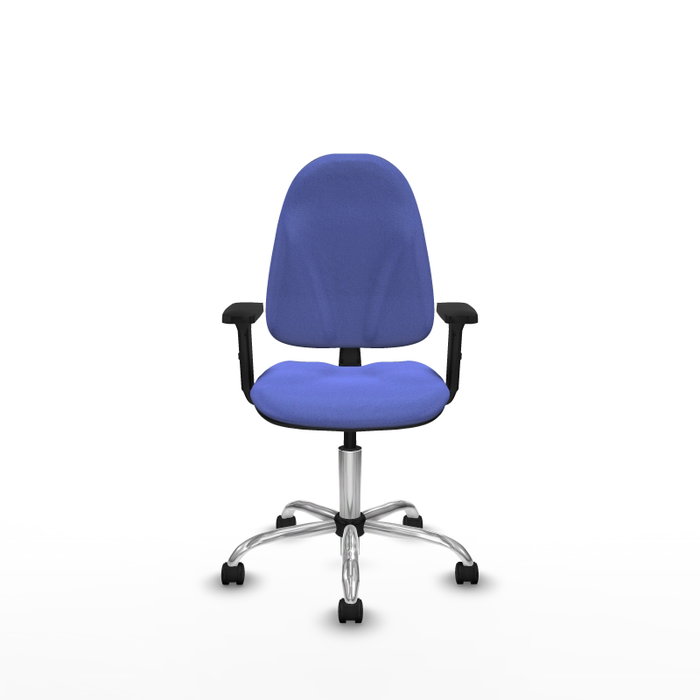 PIQUERAS Y CRESPO Silla de oficina Algarra, Azul claro