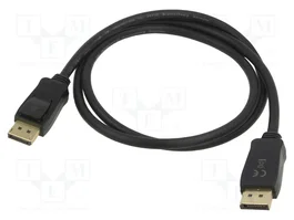 GOOBAY Cable DisplayPort 1.4 de 1m, negro