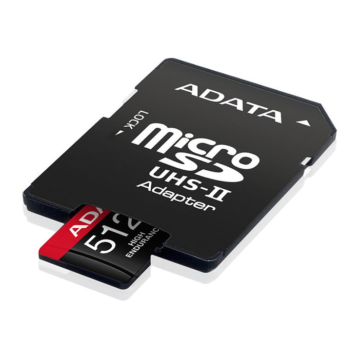 ADATA High Endurance 512GB microSDXC UHS-I U3 V30 A2 Clase 10 Tarjeta de Memoria