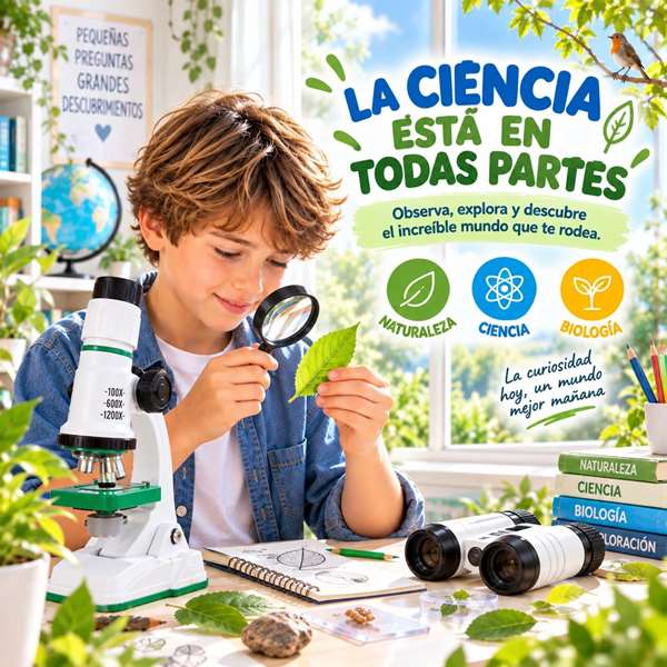 Jugatoys - sciencetoys Set de experimentos científicos con microscopio y prismáticos Jugatoys - sciencetoys Set de experimentos científicos con microscopio y prismáticos