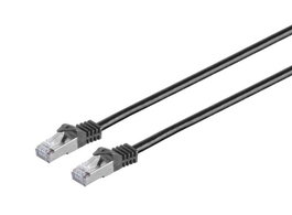 MicroConnect Cable de Red CAT7 S/FTP 0,25m Negro