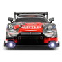 AMEWI 21112 Coche de Carreras Drift Racing 4WD 1:24 RTR con Control Remoto 2.4GHz, Motor Eléctrico, 20 km/h, Color Negro/Rojo, para Mayores de 8 Años