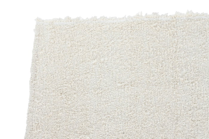 DKD Home Decor Alfombra Crudo Polyester Reciclado 160 x 120 cm Hecho a Mano