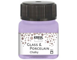 Kreul Pintura para Vidrio y Porcelana Glass & Porcelain Chalky Mate Lavanda 20ml