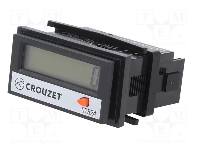 CROUZET Contador Electrónico CTR24 con Pantalla LCD CROUZET Contador Electrónico CTR24 con Pantalla LCD