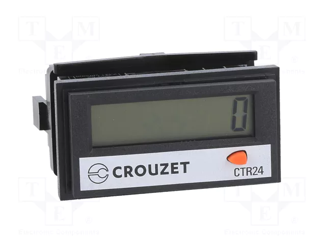 CROUZET Contador Electrónico CTR24 con Pantalla LCD CROUZET Contador Electrónico CTR24 con Pantalla LCD
