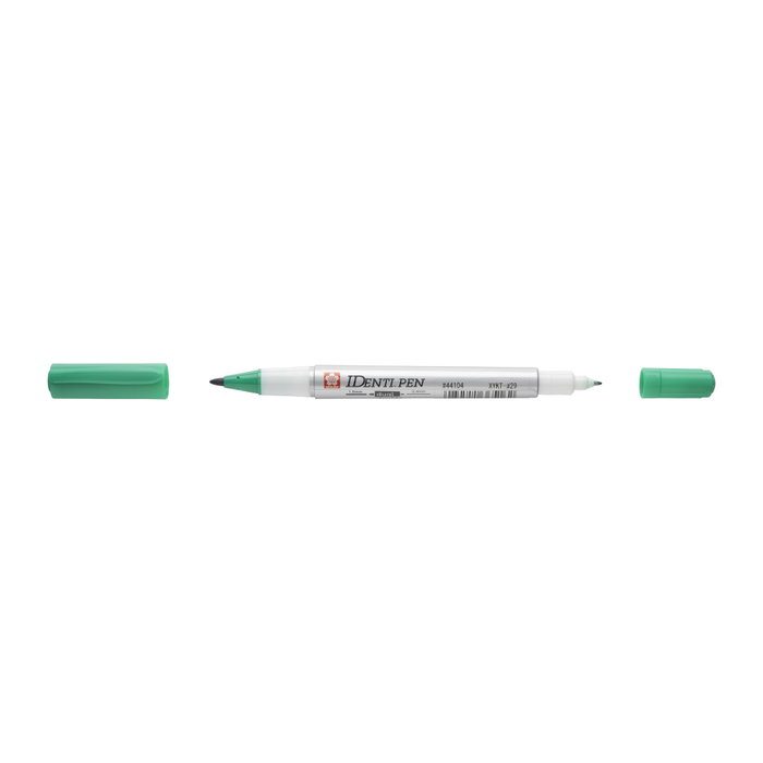 Sakura IDenti-Pen punta doble Verde Sakura IDenti-Pen punta doble Verde