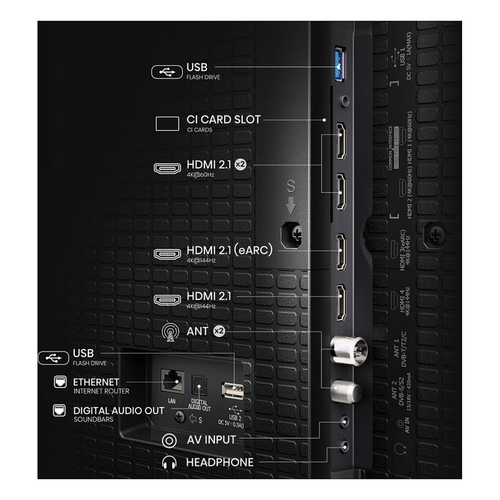 Hisense 100E7Q PRO Televisor 100" (254cm) 4K Ultra HD QLED Smart TV, 144Hz, Dolby Atmos, HDR10+, AMD FreeSync Premium, VIDAA U8.5, Negro Hisense 100E7Q PRO Televisor 100" (254cm) 4K Ultra HD QLED Smart TV, 144Hz, Dolby Atmos, HDR10+, AMD FreeSync Premium, VIDAA U8.5, Negro