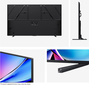 Hisense 100E7Q PRO Smart TV QLED 100 pulgadas 4K Ultra HD Negro