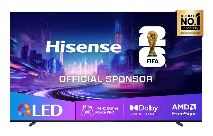 Hisense 100E7Q PRO Smart TV QLED 100 pulgadas 4K Ultra HD Negro