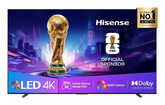 Hisense 100E7Q PRO Smart TV QLED 100 pulgadas 4K Ultra HD Negro