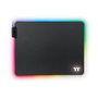 Thermaltake Level 20 RGB Alfombrilla de Ratón para Juegos, Negro, GMP-LVT-RGBHMS-01, 370 x 290 x 4 mm, Base Antiderrapante, Iluminación LED RGB, USB
