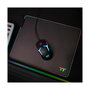 Thermaltake Level 20 RGB Alfombrilla de Ratón para Juegos, Negro, GMP-LVT-RGBHMS-01, 370 x 290 x 4 mm, Base Antiderrapante, Iluminación LED RGB, USB