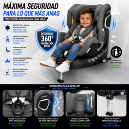 Recaro Xenon 1 Kid i-Size Gallant Grey 60-125 cm