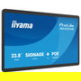 iiyama ProLite S2425AS-B1P - Pantalla Digital 23.8" Full HD IPS, Android SoC, Wi-Fi 6, USB-C, Altavoces 10W, 24/7, VESA 100x100, Negro