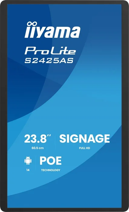 iiyama ProLite S2425AS-B1P Monitor de Señalización Digital 23.8 IPS Full HD USB-C iiyama ProLite S2425AS-B1P Monitor de Señalización Digital 23.8 IPS Full HD USB-C