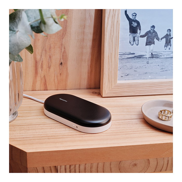 NetAtmo Smart AC Controller, Controlador Inalámbrico para Aire Acondicionado, Negro/Blanco, 2 Piezas, con Aplicación y WiFi, Temperatura 0-50°C