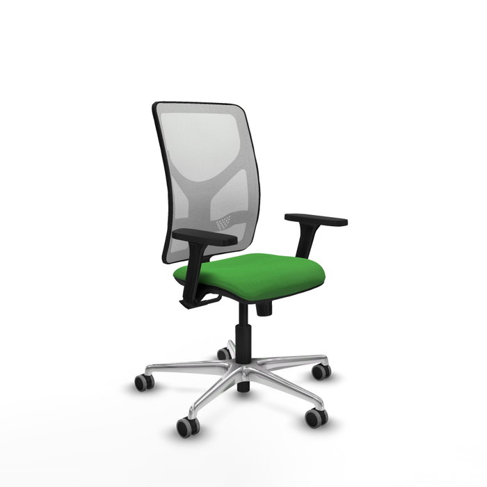 PIQUERAS Y CRESPO Silla de oficina Motilla con mecanismo Sincro, Verde y Blanco PIQUERAS Y CRESPO Silla de oficina Motilla con mecanismo Sincro, Verde y Blanco