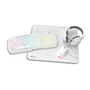 Krom Kenta Pack Gaming 4 en 1 RGB Blanco