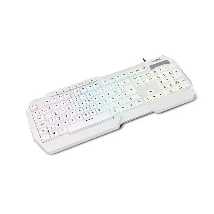 Krom Kenta Pack Gaming 4 en 1 RGB Blanco
