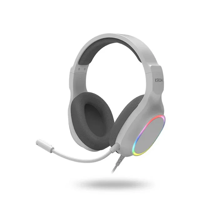 Krom Kenta Pack Gaming 4 en 1 RGB Blanco