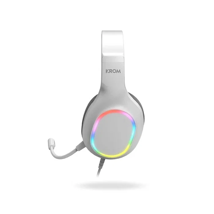 Krom Kenta Pack Gaming 4 en 1 RGB Blanco